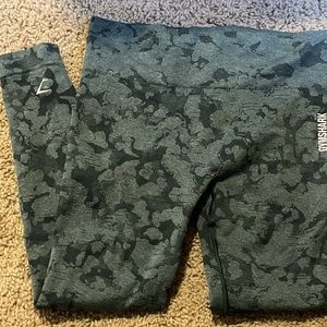 Gymshark leggings dark green